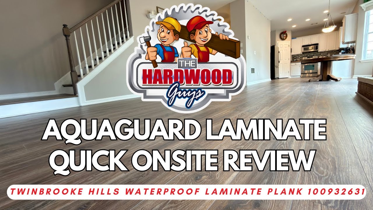 Aquaguard Laminate from Floor and Decor - Our Quick Onsite Review by The Hardwood Guys