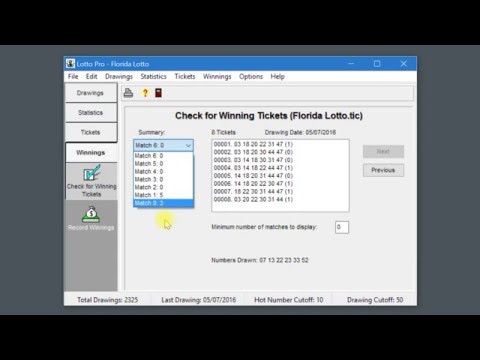Video: Cara Memeriksa Tiket Lotere