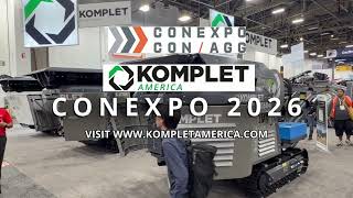 Komplet America at ConExpo 2026