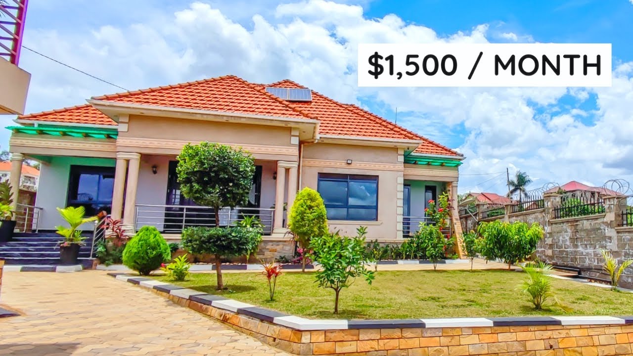 FULLY FURNISHED 4 BEDROOM HOUSE FOR RENT in Kampala Uganda YouTube