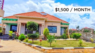 FULLY FURNISHED 4 BEDROOM HOUSE FOR RENT in Kampala Uganda