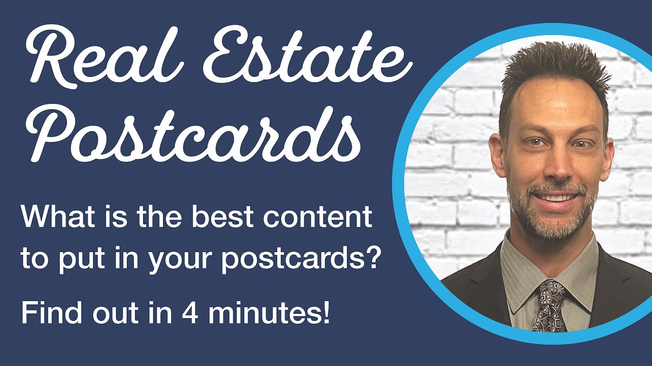 REAL ESTATE POSTCARDS: What is the Best Content?
