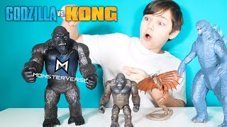 Monsterverse Godzilla vs Kong Figures Reveal