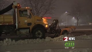 Winter storm could drop a foot of snow on Northeast US