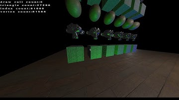 Multithreaded async mesh and texture loading c++/opengl engine demo