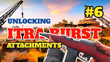 Call of Duty WWII / Unlock All ITRA BURST Rifle attachment / Iron Sights
