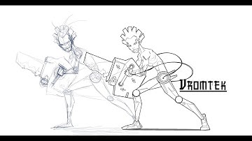 Creating a character on Autodesk Sketchbook