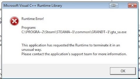HOW TO FIX RUNTIME ERROR IN SAMP!