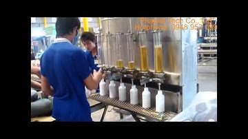 Máy chiết rót 6 vòi