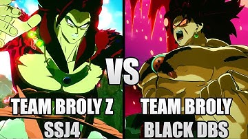 Team Broly Z SSJ4 VS Team Broly Black DBS (CPU VS CPU) - Dragon Ball Sparking! Zero Mods