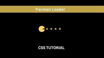 Unveiling the Secret: Pacman Loader with HTML & CSS Magic!