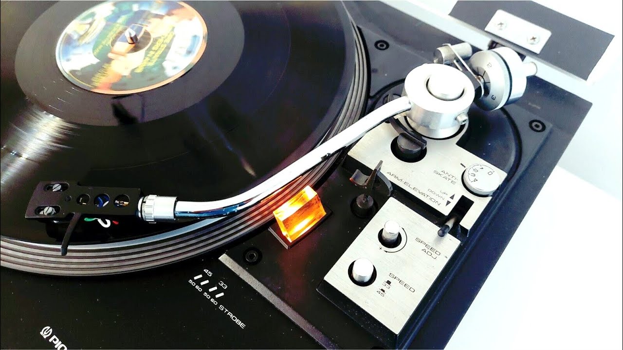 Pioneer PL 518 x - Turntable - YouTube