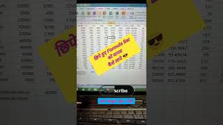 Show the Formula bar in Ms Excel. ytshorts youtubeshorts excelshorts newtrandingshort