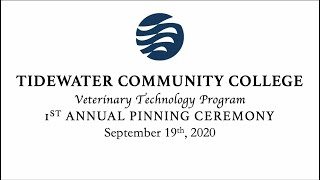 Veterinary Technology Program 1st Annual Pinning Ceremony