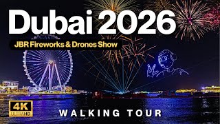 Dubai Like You’ve Never Seen Before | Drones Show & Fireworks at JBR | A Day in Dubai