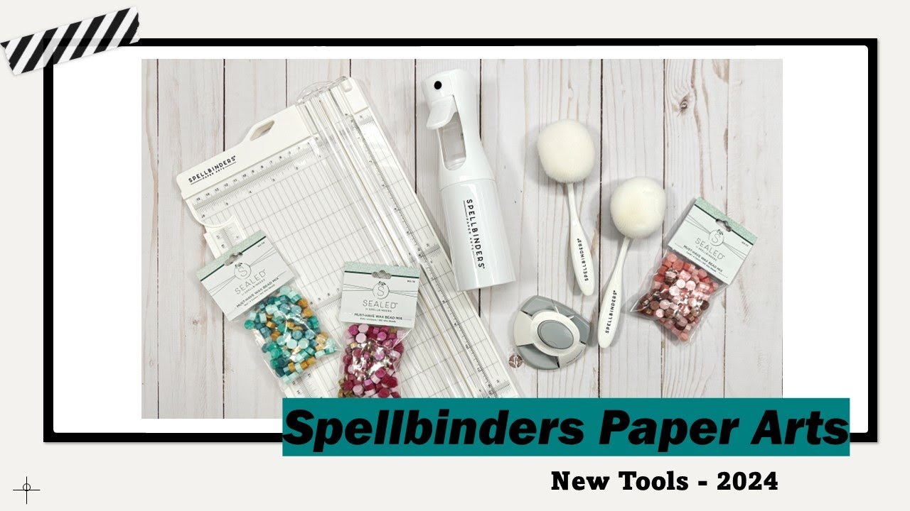Spellbinders | New Tools and Wax Beads - YouTube