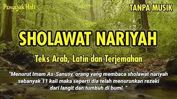 SHOLAWAT NARIYAH (11X) || DIIRINGI SUARA AIR SUNGAI DAN BURUNG || SHOLAWAT MERDU PENYEJUK HATI PART2