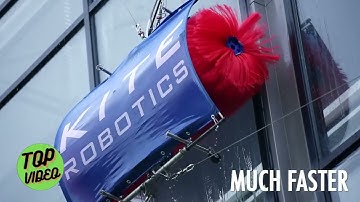 KITE ROBOTICS WINDOW CLEANER - EQUIPAMENTO ENGENHOSO PARA MANUTENÇÃO DA CIDADES QUE VOCÊ DEVE VER
