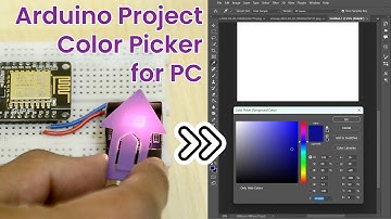 ESP8266 Color Picker for PC | Arduino Project | TCS34725