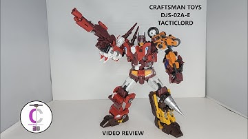 TF 3rd Party Review: CRAFTSMAN TOYS DJS-02A-E "TACTICLORD" (Computron)