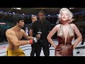 UFC4 | Bruce Lee vs Marelyn Monroe (EA Sports UFC 4)