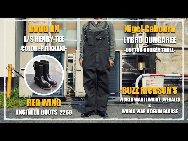 ナイジェルケーボン Nigel Cabourn ライブロダンガリー