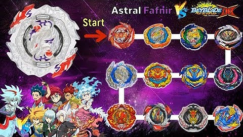 【Astral Fafnir VS ALL Season 6(DB)】 Marathon Battle Beyblade Burst DB 베이블레이드 버스트 DB ベイブレードバーストDB
