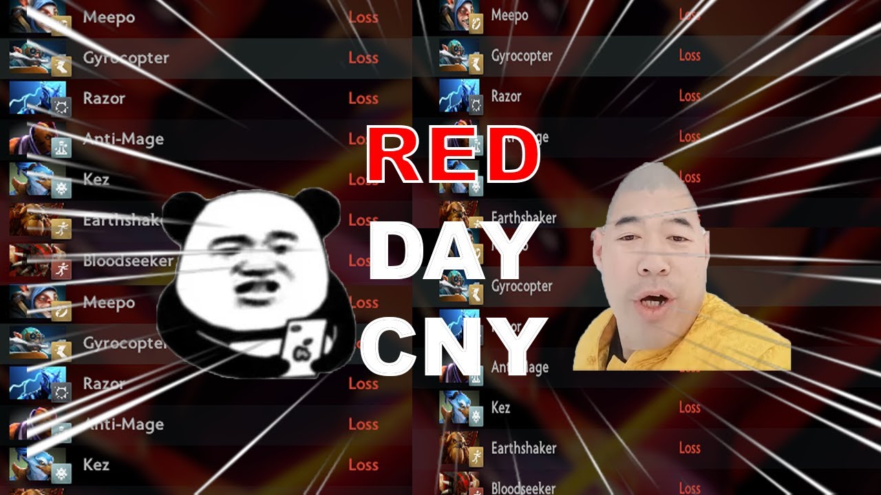 Losing Streak for CNY (Dota 2 Asea server Adventure #3)