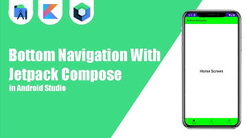 Bottom Navigation With Jetpack Compose in Android Studio | Kotlin | Jetpack Compose