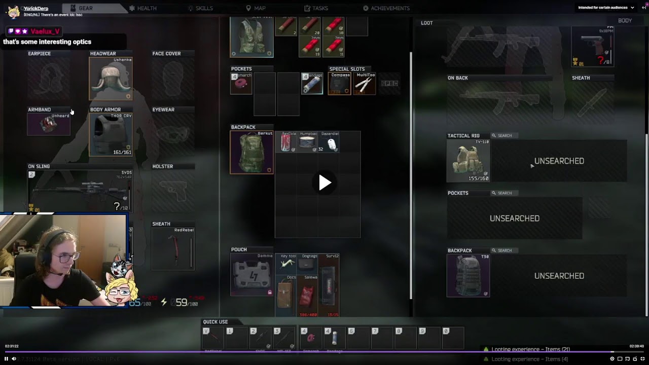 partaking in the event quest