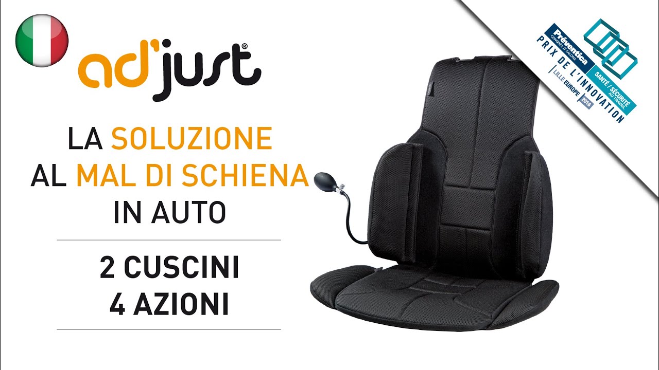 Cuscino per sedile : permette infatti di ridurre la tensione nervosa e  muscolare