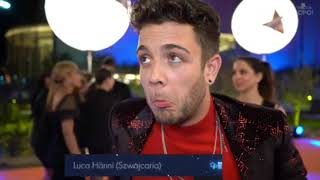 Luca Hänni confused or highly impressed - Eurovision Reaction Meme Videos