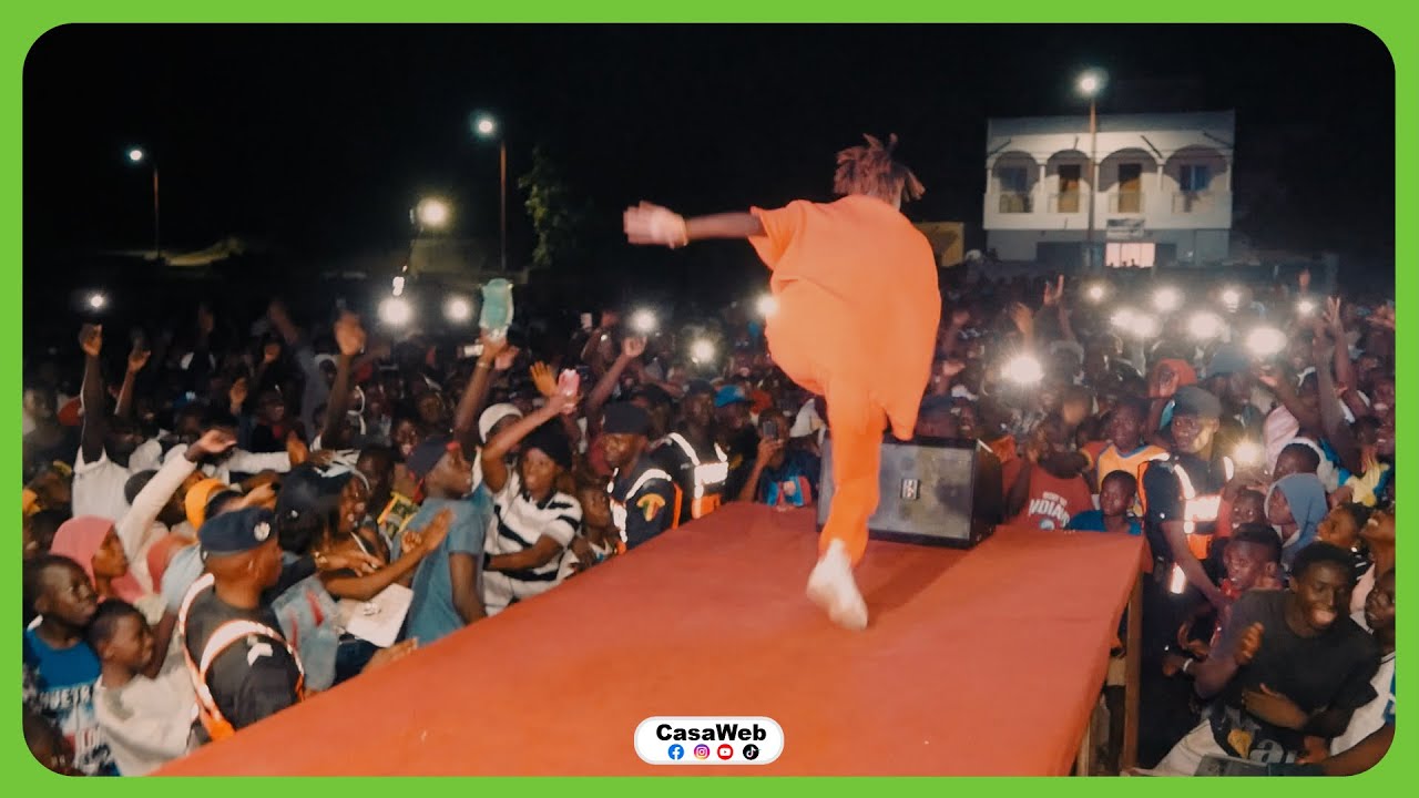 Découvrez le concert inoubliable de KABY KING CASA à SEDHIOU