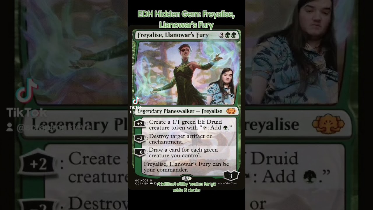 mtg freyalise commander deck Freyalise, Llanowar's Fury