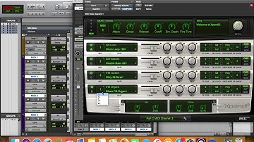 xpand2 midi track screen recording