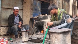 Blacksmithing Forging Making a Pickaxe | Forging Pickaxe