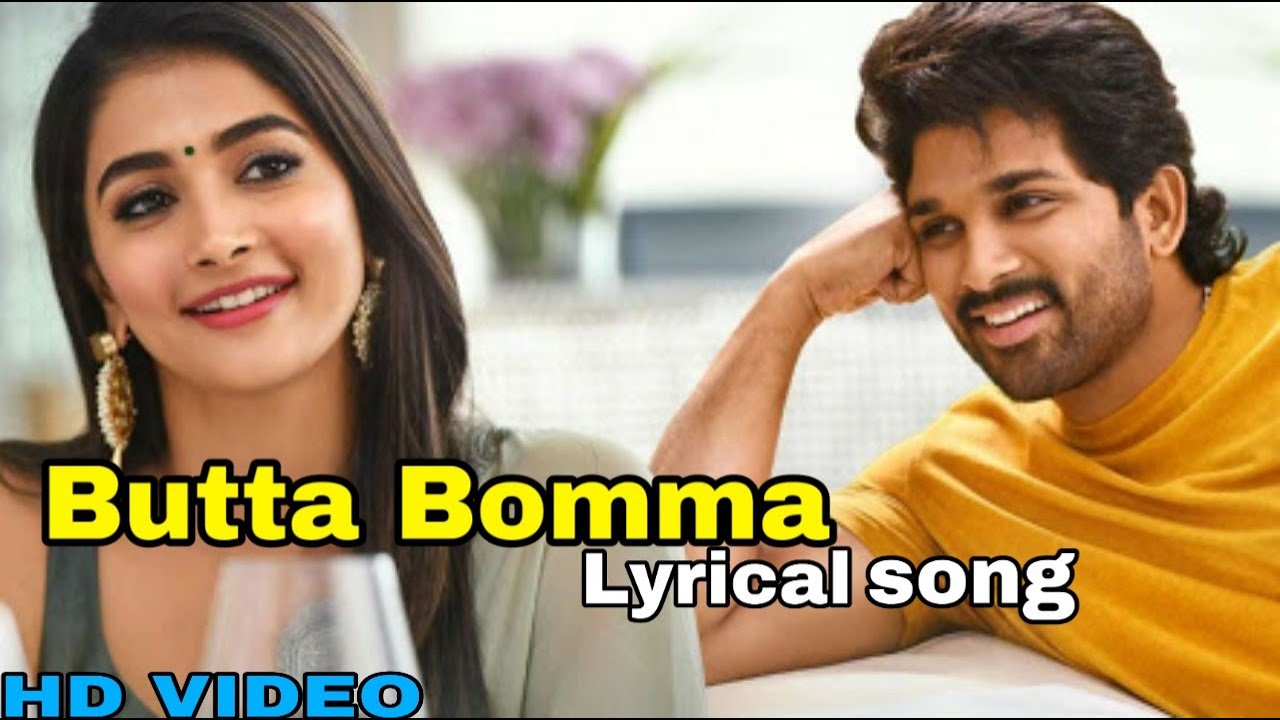 Butta Bomma song lyrics alluarjun Alaviakunthapurramuloo YouTube