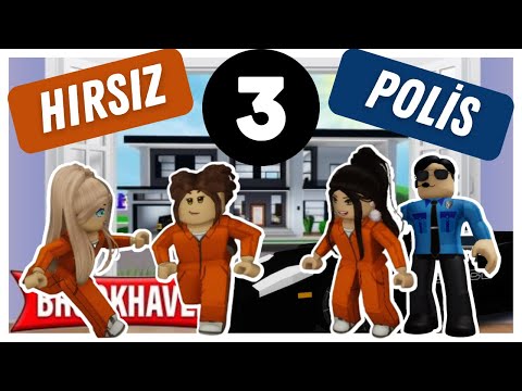 💫 ROBLOX Brookhaven RP 🏡 - 👧 EFE ile HIRSIZ POLİS 3 OYNADIK 🔫👮