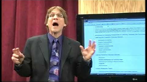 STARLINK program on Web 2.0 Best Practices (e.g., Wikibooks), Dr. Curtis J. Bonk, Jan. 2010 (2:33)