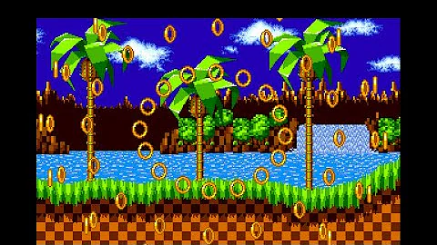 Mega65 Scrolling test