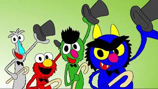 Sesame Street we are all monsters in drawing