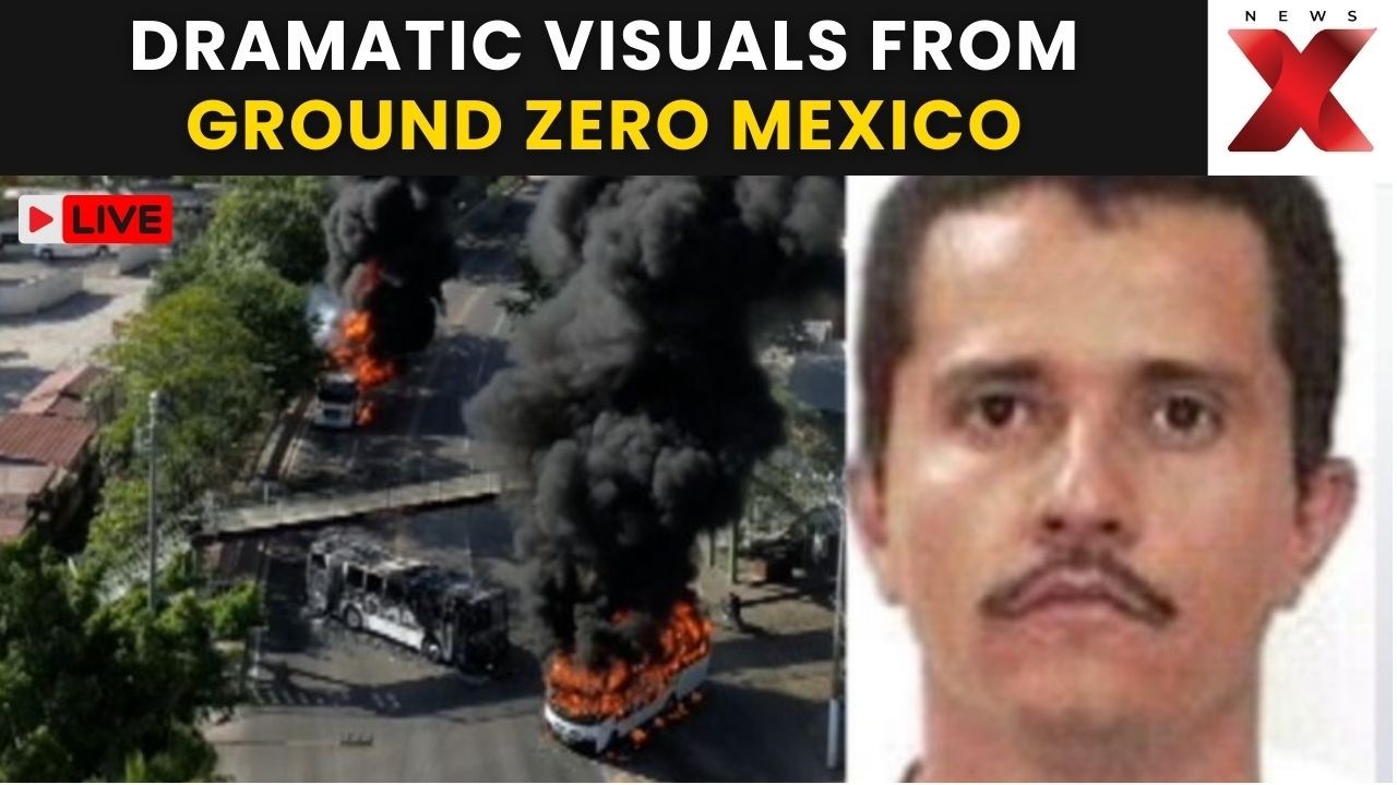 Mexico Military Raid LIVE: Drone Visuals Show Puerto Vallarta Burning After Cartel Boss Killed