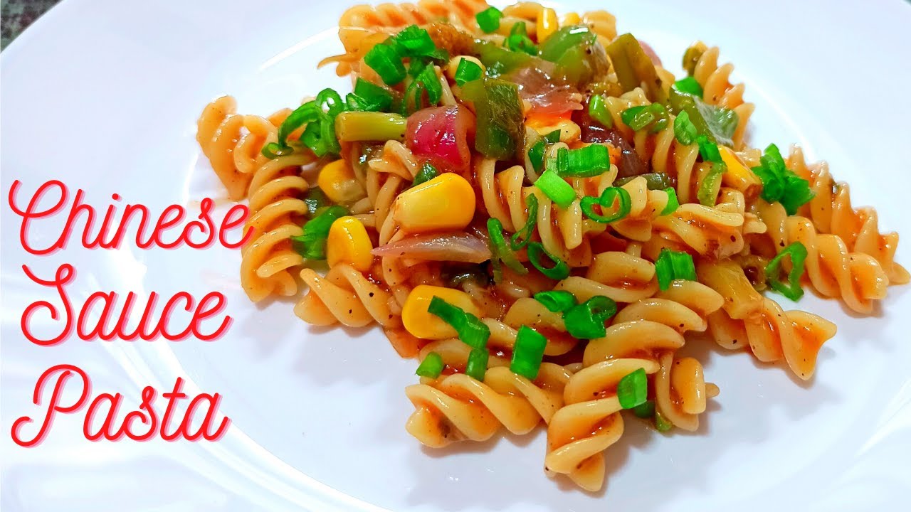 Chinese Sauce Pasta Indo Chinese Pasta Recipe चटपटी पास्ता रेसिपी