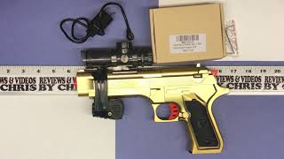 Demo/Setup - Unique Station Laser-Flashlight Combo on Gel Blaster Gun screenshot 4