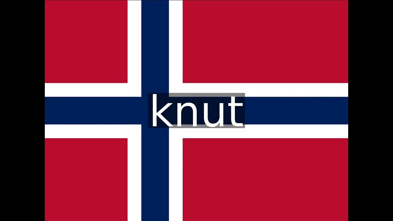 How to pronounce knut in Norwegian