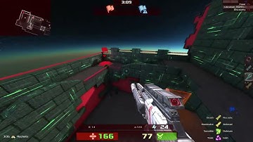 Free Arena FPS Gameplay | Xonotic CTF  - This game is FAST!!!!!