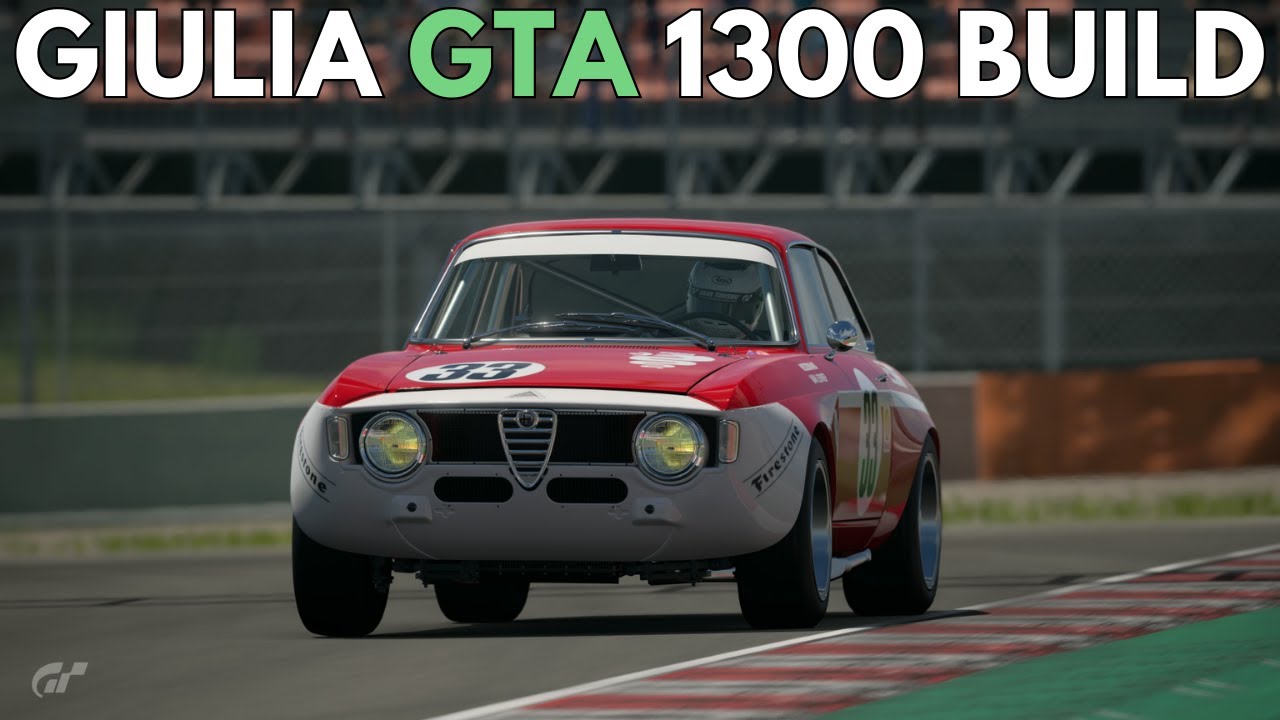 GT7 Replica Garage: Alfa Romeo Giulia GTA 1300 Build - YouTube