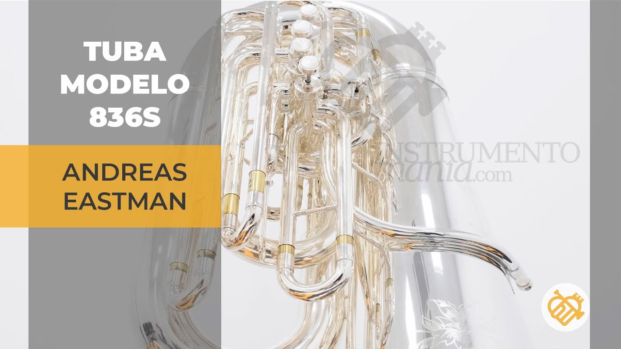 TUBA EASTMAN 836S PLATEADA YouTube