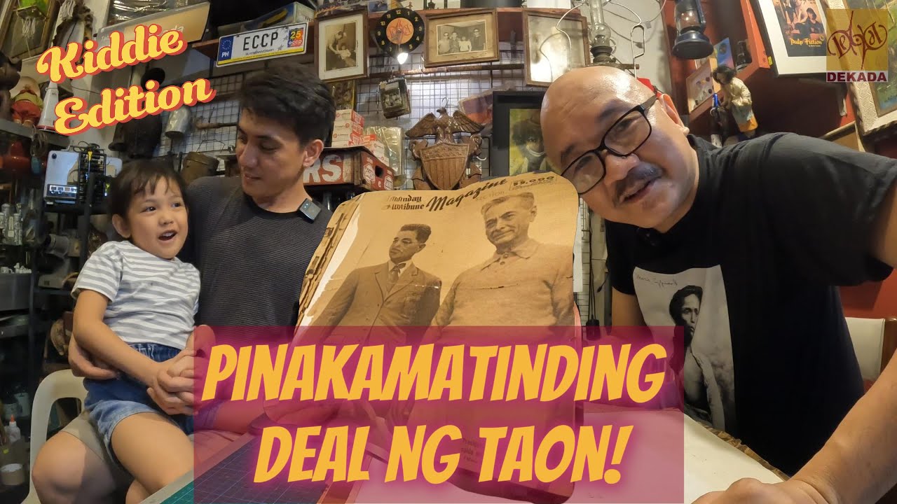 Dekada Collectibles Show S3 E16: $1,000,000? Ang Pinakamatinding Deal ng Taon!  WW2 Newspapers