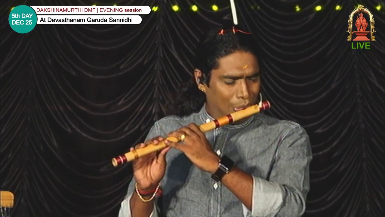 Flute Fusion  Rajesh Cherthala  Live at Dakshinamurthi music fest